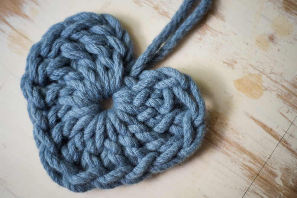 Chunky Wool Heart | hand crafted by Homelea Lass using 100% Australian grown and processed merino wool