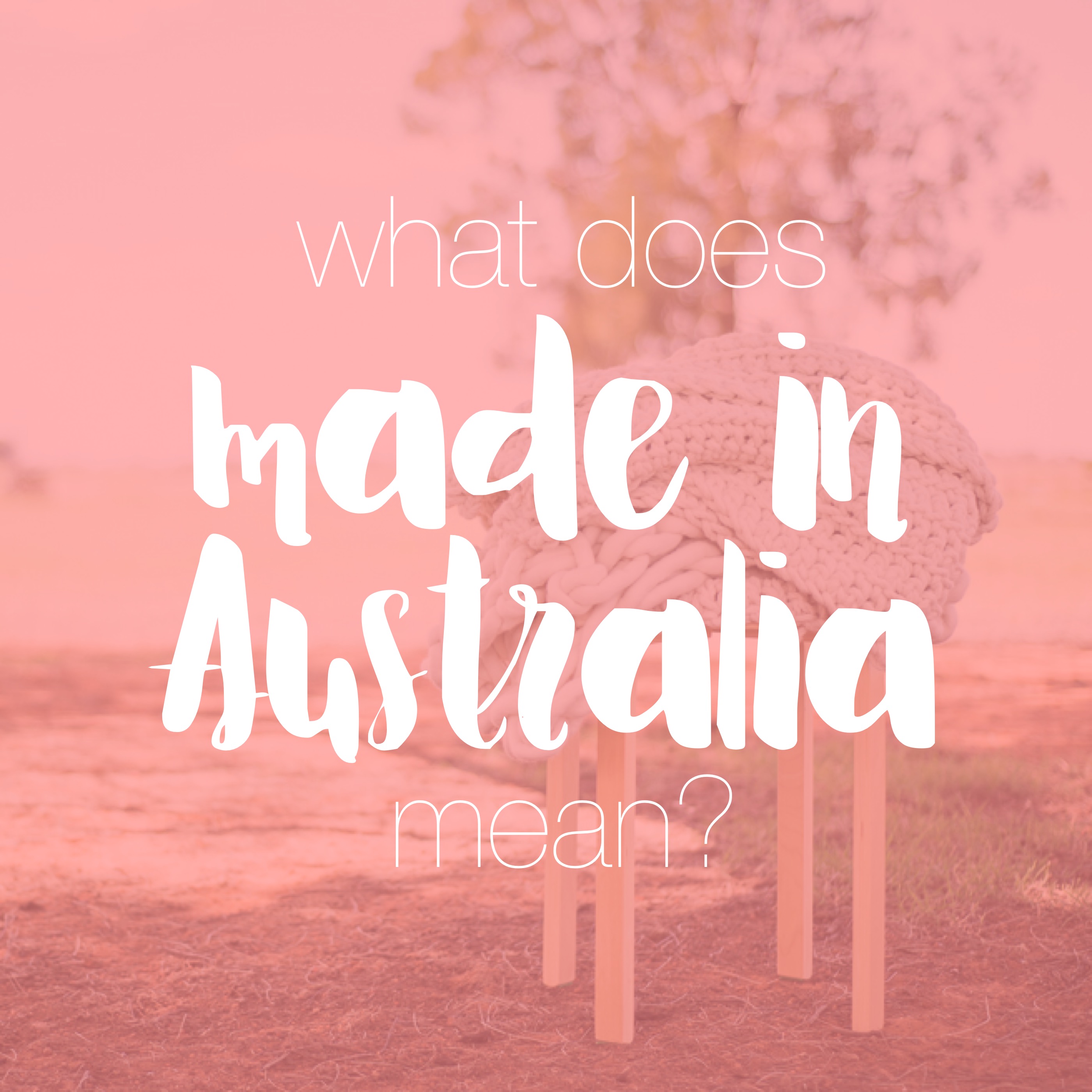 Why I'm Passionate About All Australian | Homelea Lass