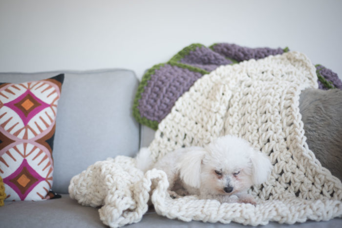 How To Crochet a Chunky Blanket - Blanket School | Homelea Lass