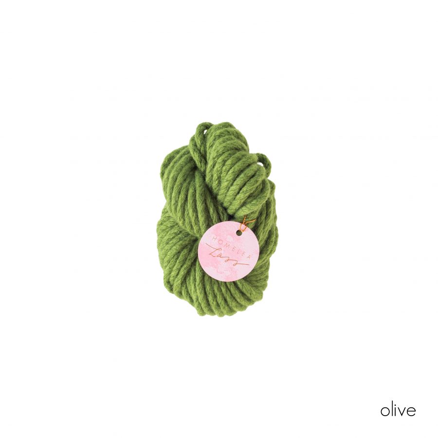 Homelea Bliss 100g Skein Olive | Homelea Lass Contemporary Crochet