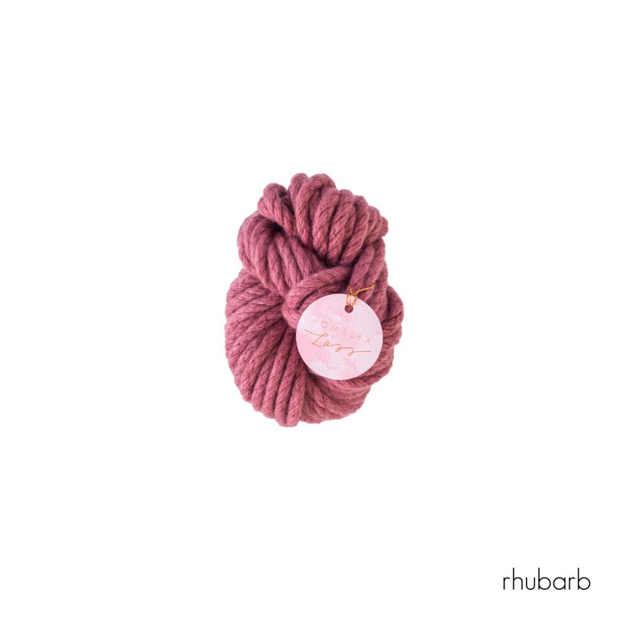 Homelea Bliss 100g Skein Rhubarb | Homelea Lass Contemporary Crochet
