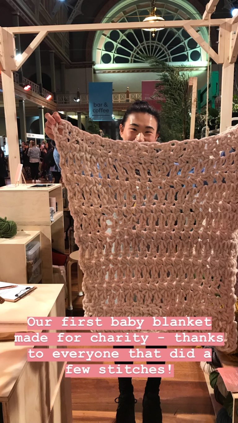 Making Baby Blankets for Charity — Homelea Lass Homelea Lass