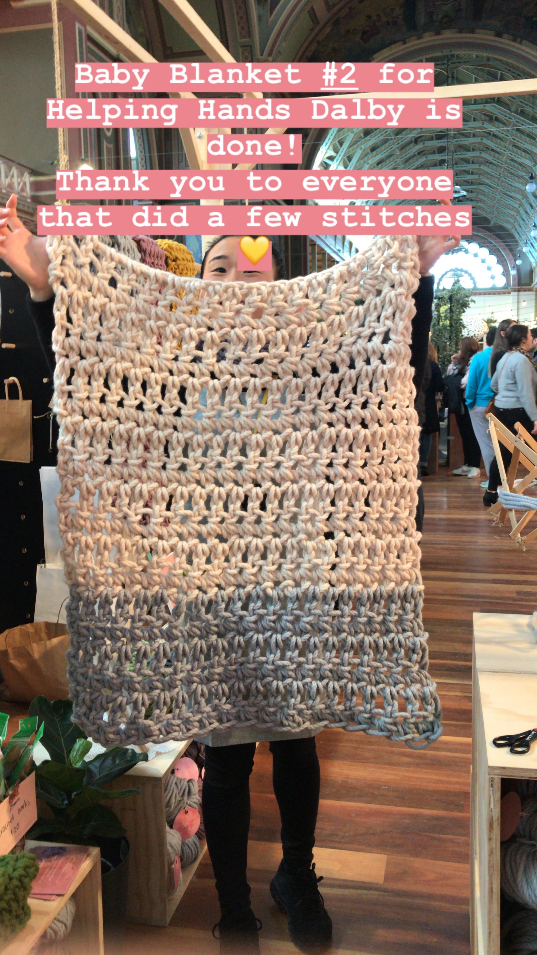 Making Baby Blankets for Charity — Homelea Lass Homelea Lass