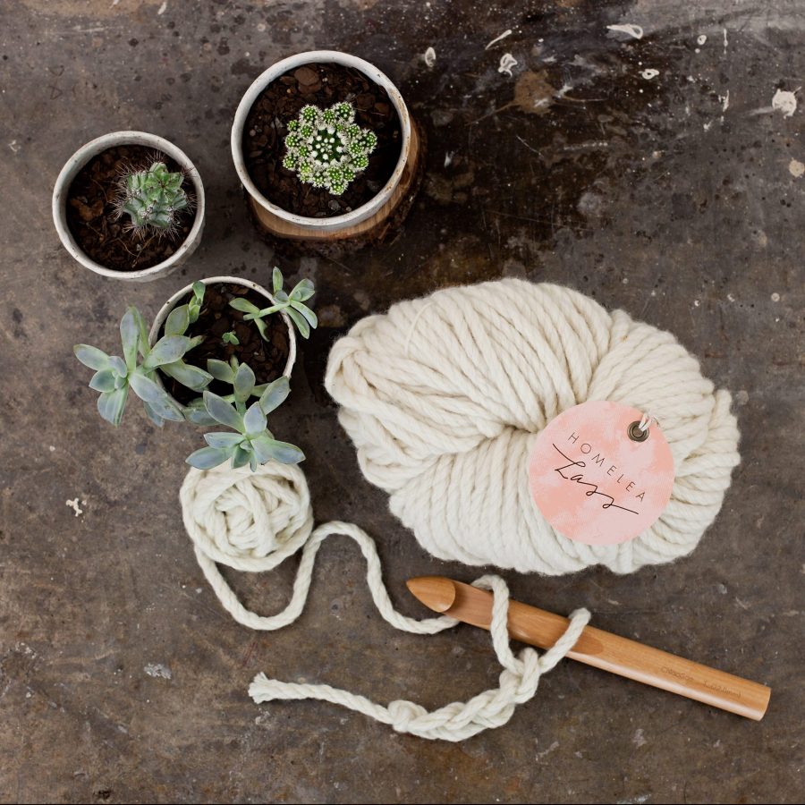 Chunky Crochet Starter Bundle - Australian Merino Wool | Homelea Lass Contemporary Crochet