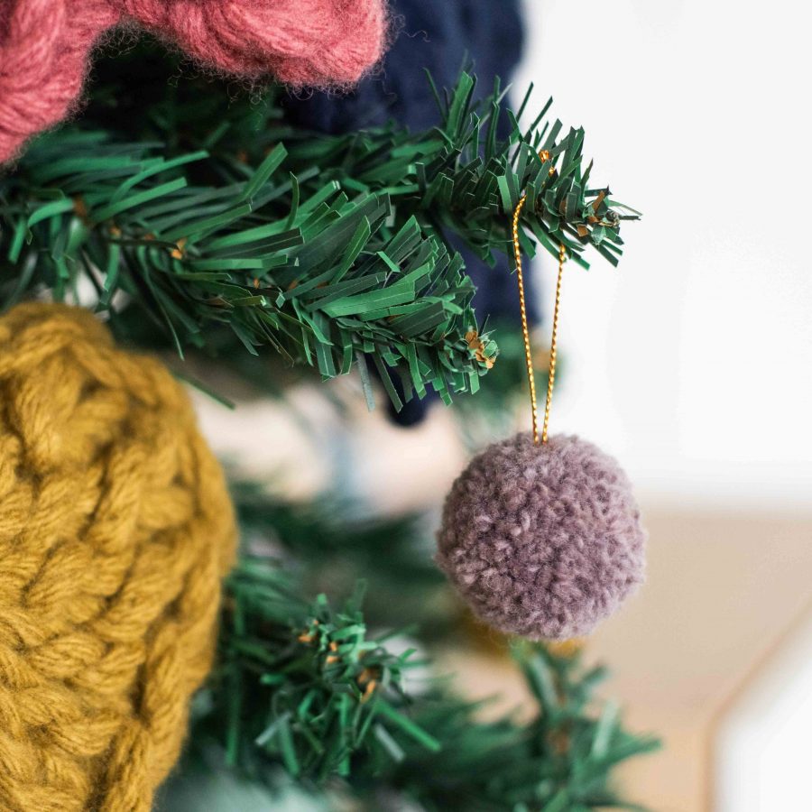 PomPom Bauble Kit | Homelea Lass Contemporary Crochet