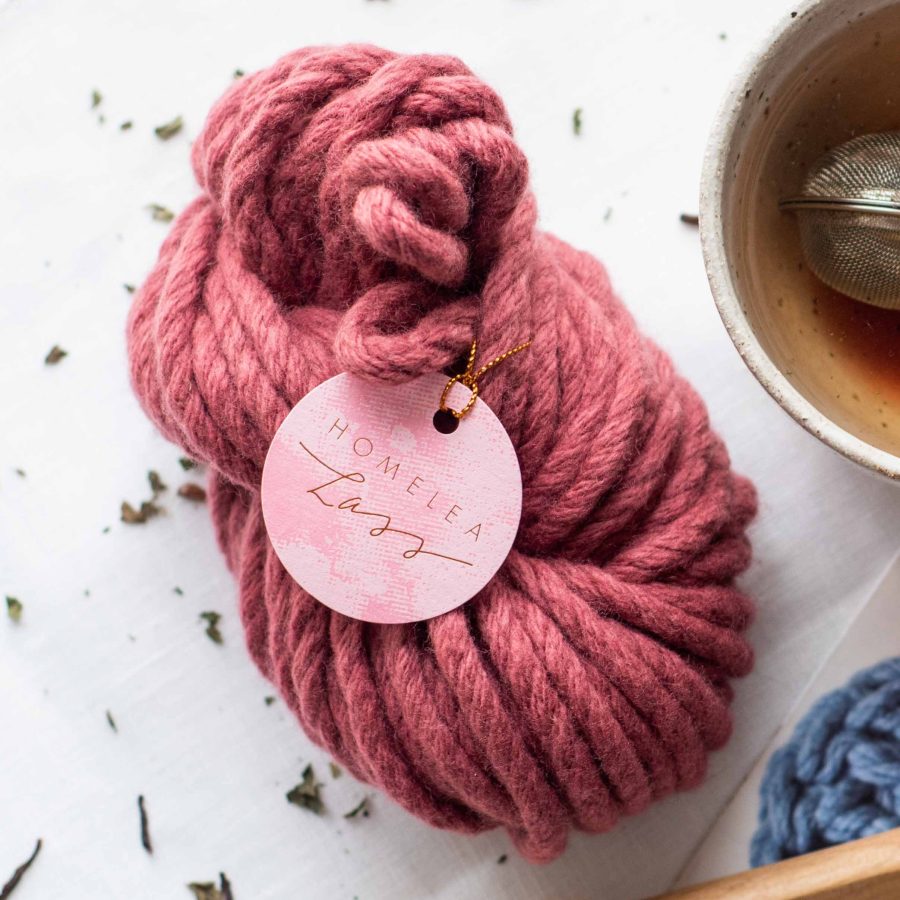 Homelea Bliss 100g mini skein - Australian Merino Wool chunky yarn that doesn't shed | Homelea Lass