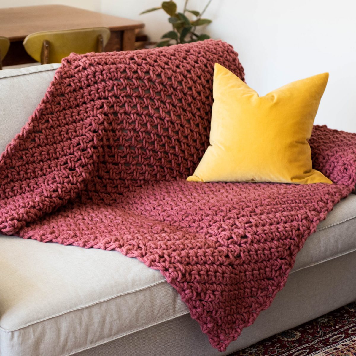 Diamond Blanket Crochet Kit Homelea Lass