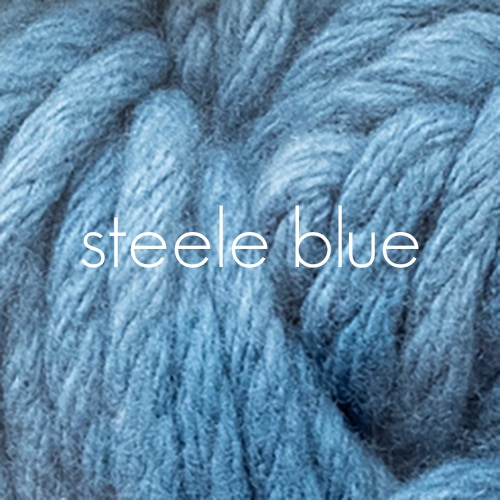 Homelea Lass Colour Swatch Steele Blue | Homelea Lass Contemporary Crochet