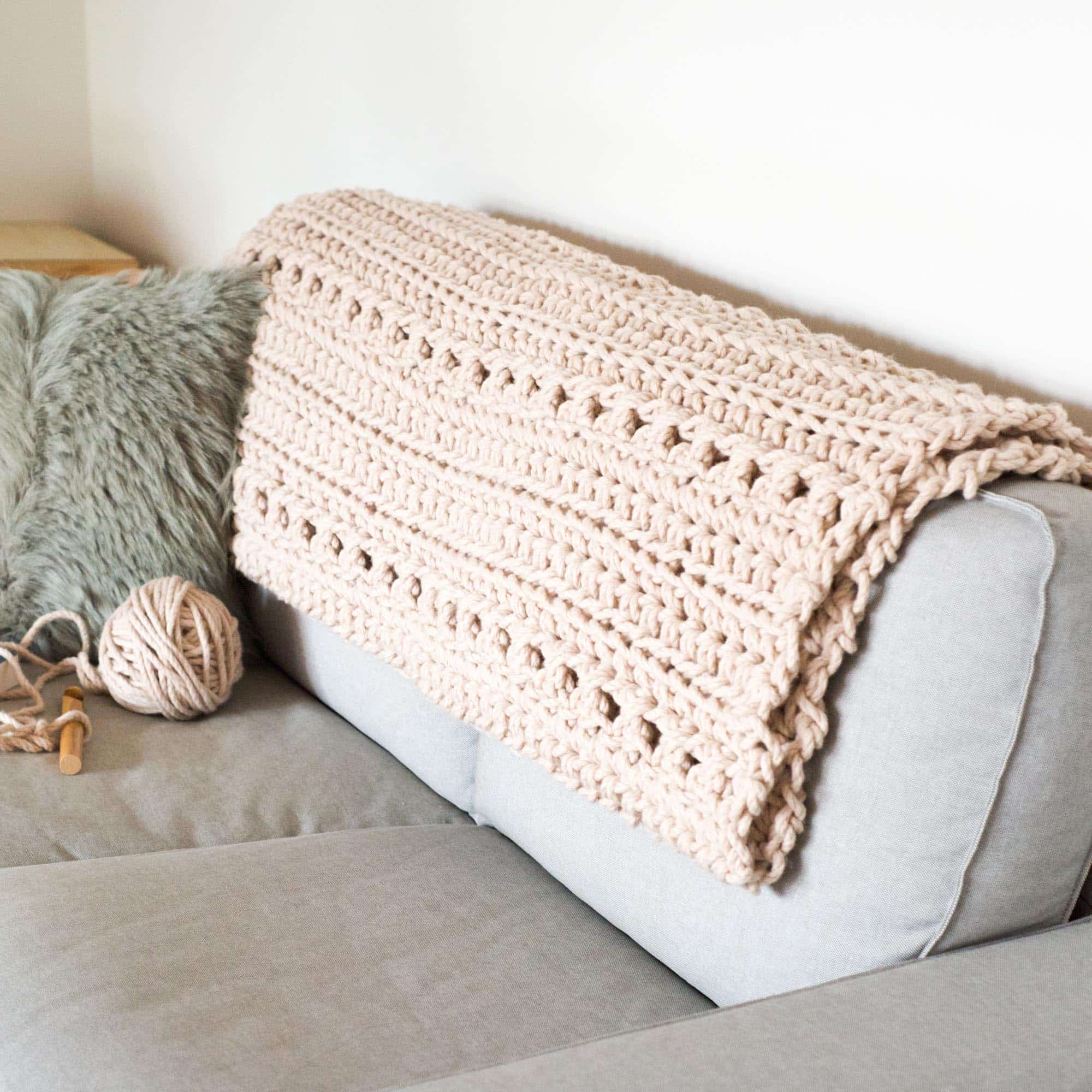 Wrapped In Love Blanket Crochet Pattern & Online Course — Homelea