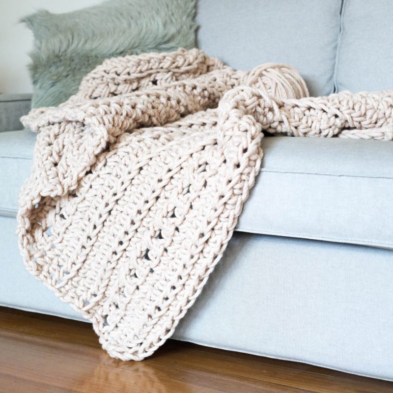 Wrapped In Love Blanket Crochet Pattern & Online Course — Homelea Lass ...