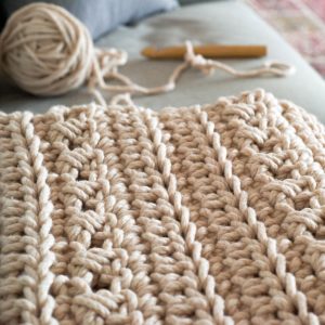 Wrapped In Love Blanket Crochet Kit