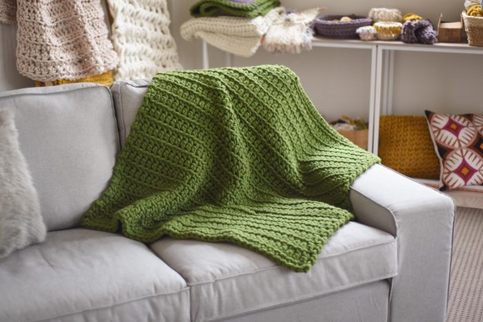 Bliss Blanket | Homelea Lass Contemporary Crochet