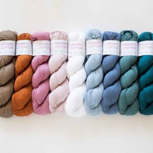Organic Cotton Yarn by Laines du Nord | Homelea Lass contemporary crochet