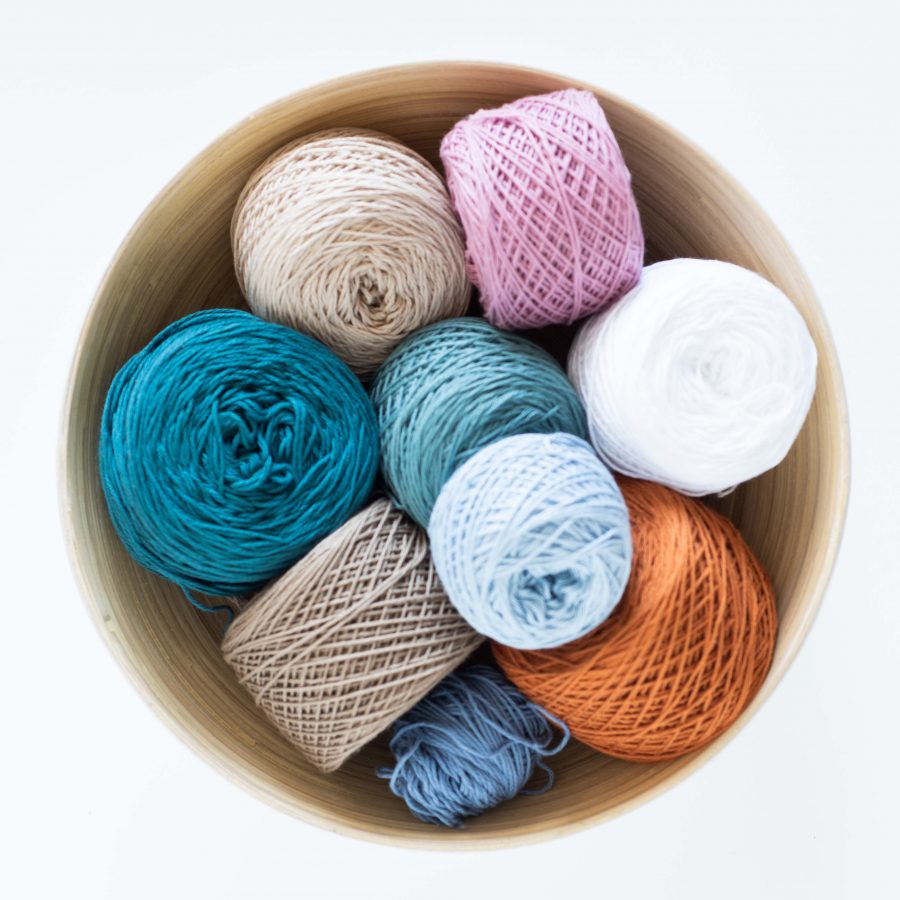 Calm Chevron Blanket crochet kit | Homelea Lass contemporary crochet