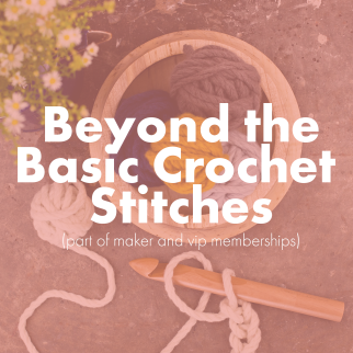 beyond the basic crochet stitches maker or vip