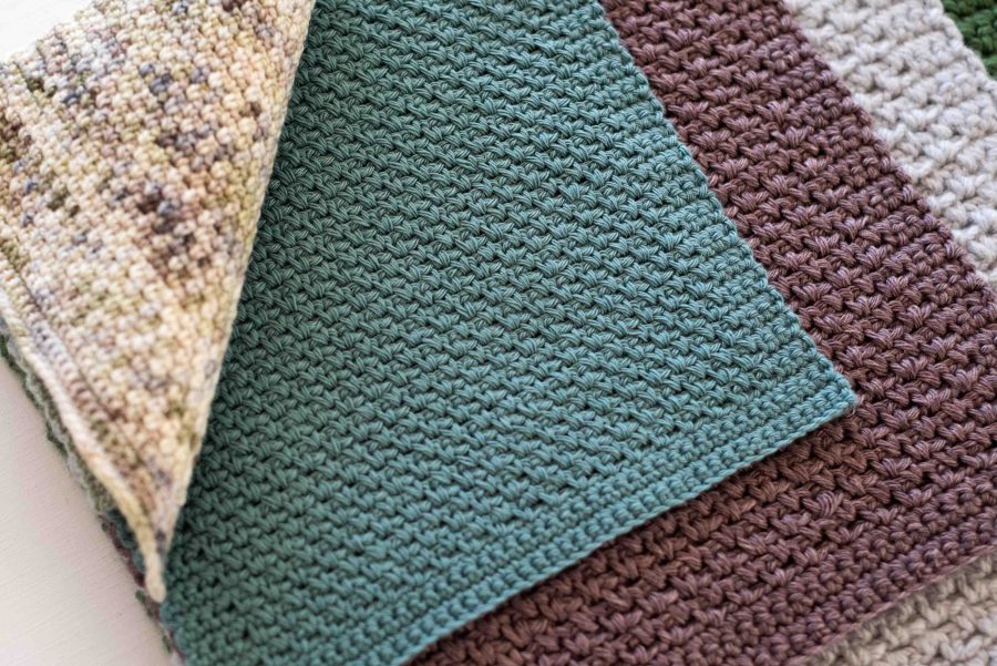 Choose Your Yarn Advent-ure Blanket square | Homelea Lass contemporary crochet