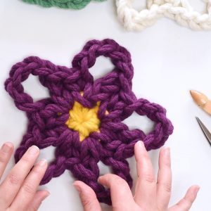 Spring Daisy Crochet Pattern and Online Course