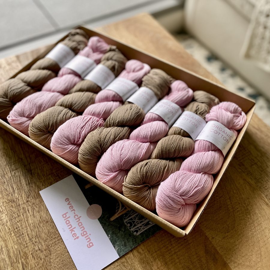 Ever-Changing Blanket Crochet Kit - ice-cream edition - Image 3