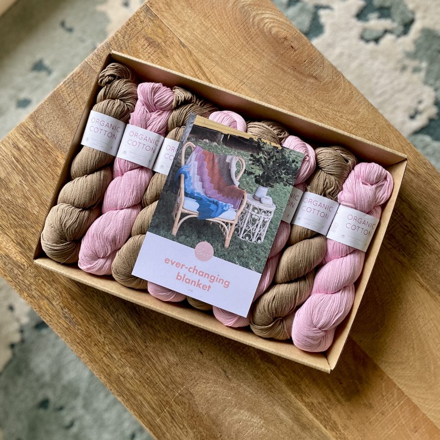 Ever-Changing Blanket Crochet Kit - ice-cream edition - Image 2