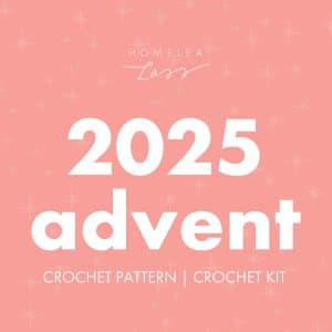2025 Advent Crochet Pattern & Kit (pre-order)