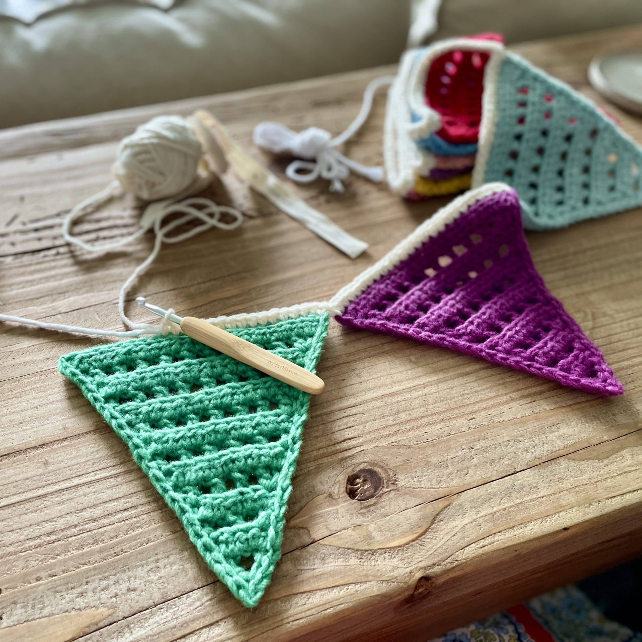 Party Bunting Crochet Kit